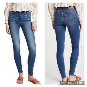 Levi’s mile high super skinny